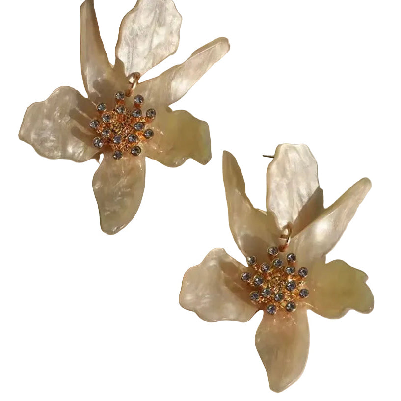 Orchid Earrings