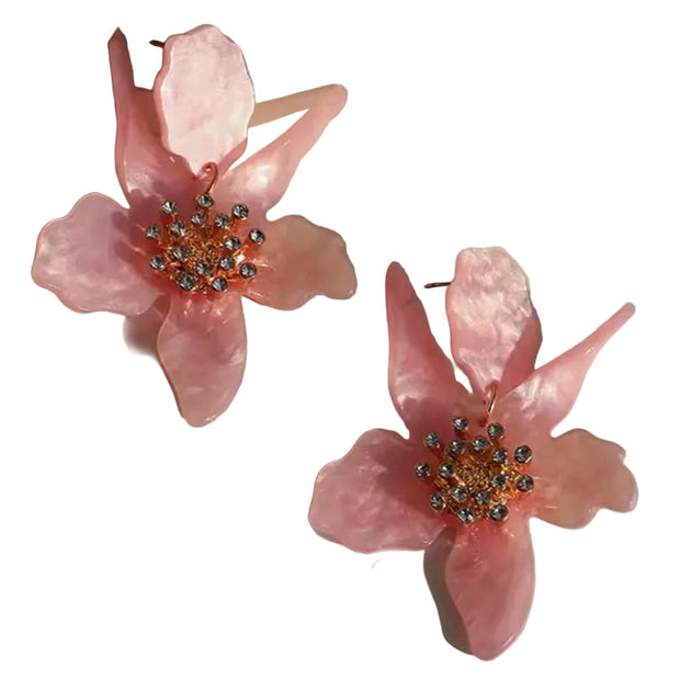 Orchid Earrings