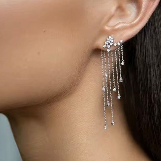 Tiffany Earrings in Stirling Silver