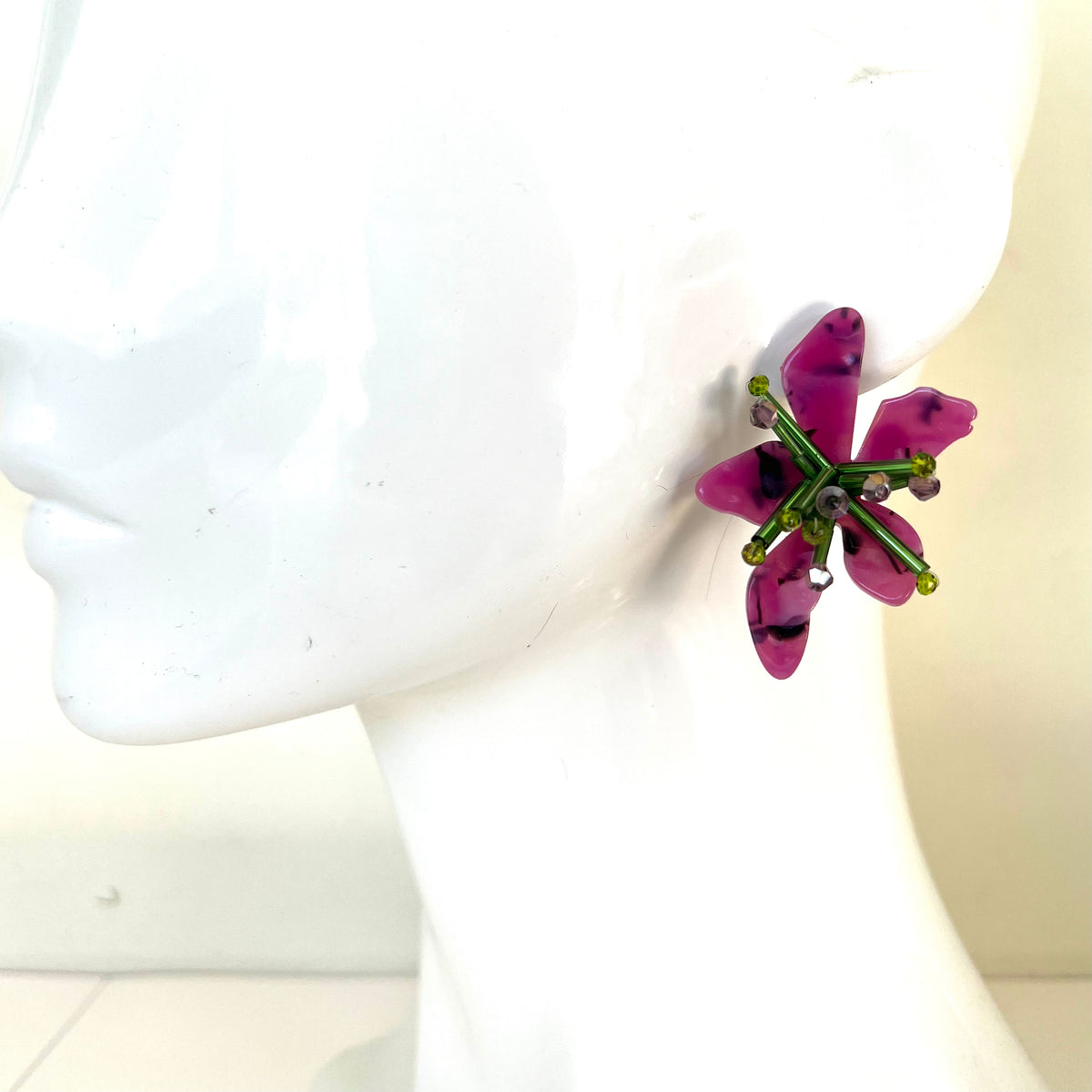 Botanic Acrylic Earrings