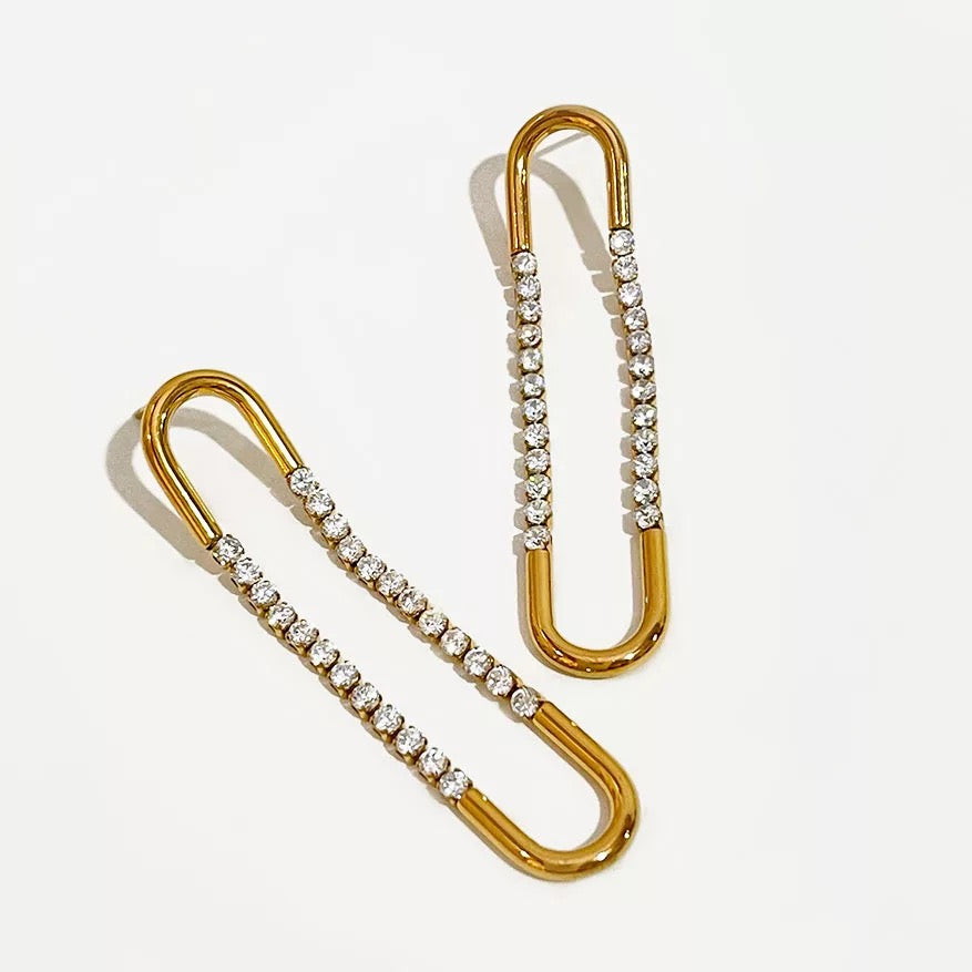 Modernist Loop Earrings
