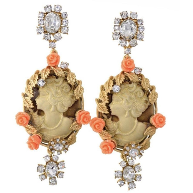 Rococo Cameo Earrings