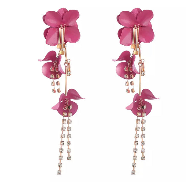 Hibiscus Earrings